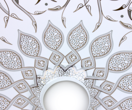 Раковина чаша Bronze de Luxe Persia 2008, белый, артикул 2008