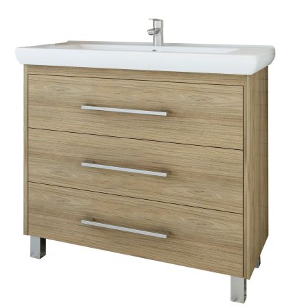 Тумба Ларго 100 (ШВ) раковина Фостер 100, артикул С000213