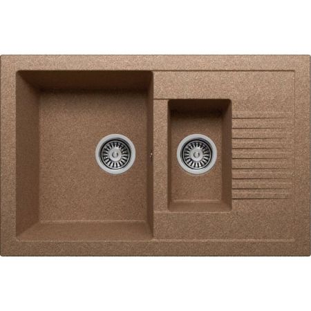 Кухонная мойка Polygran F-21 №307 77 Терракот, артикул F-21 №307 (Тер-т)