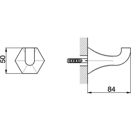 CISAL Cherie Крючок, цвет золото розовое, артикул CE0907102P