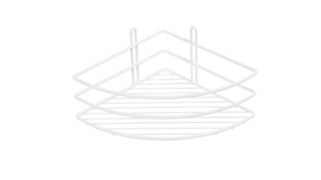 Полка Fixsen угловая одноэтажная белая (FX-710W-1), артикул FX-710W-1