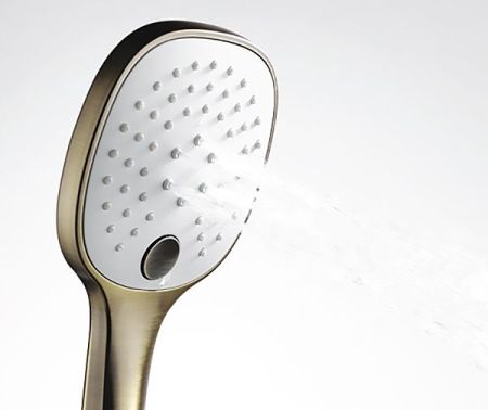 Ручной душ WasserKRAFT A050 Светлая бронза