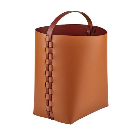 ADJ Корзина Helena, 35x30xH45 см., цвет: коньяк/бордо, артикул 3645.09/30