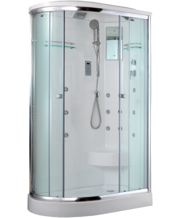 Душевая кабина Timo Lux 120x85 T-7702R с гидромассажем, артикул T-7702R