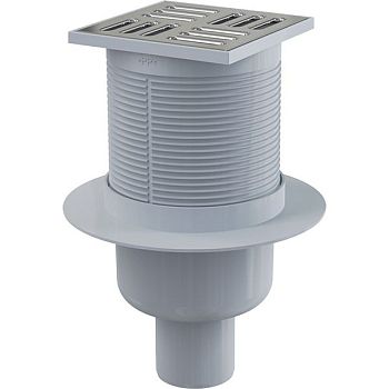 Душевой трап ALCAPLAST  APV32 (10,5*10,5, хром), шт