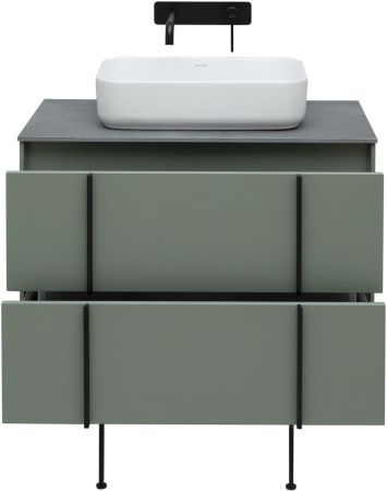 Тумба под раковину Allen Brau Reality 80 1.32005.CGM олива матовый, артикул 1.32005.CGM