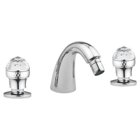 AXO SWAROVSKI Смеситель для биде на 3 отв., хром, артикул 18484
