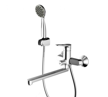 Смеситель для ванны Bravat Eco-D F693158C-LB, хром