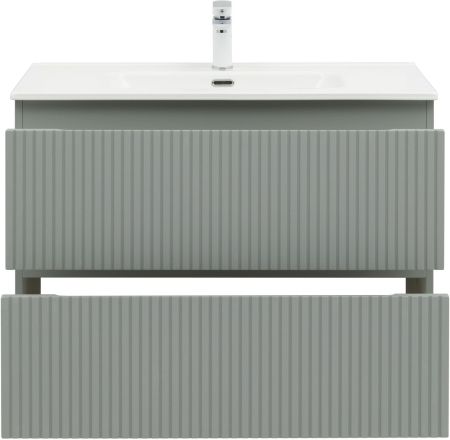 Тумба под раковину Aquanet Джейн (Flat) 90 мисти грин, артикул 00335435