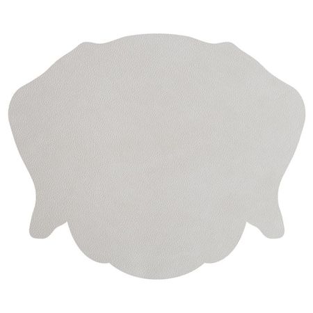 ADJ Плейсмат детский Dog, 42x35 см., цвет: устричный/пепельная роза, артикул 0101.02/07