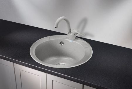 Кухонная мойка GRANULA Standart (4802, БАЗАЛЬТ), артикул 4802, БАЗАЛЬТ