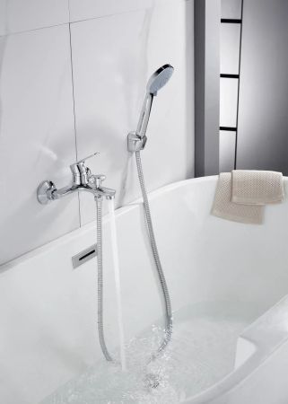 Смеситель для ванны Knotlor KN-52, хром