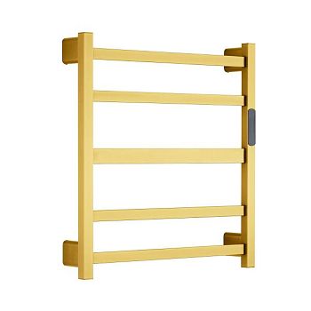 Полотенцесушитель электрический RAGLO R350.02.03 настенный сенсорный с терморегулятором, сатин золотой