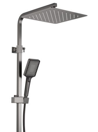 Душевая система WONZON & WOGHAND CUBE, Темный графит (WW-88739016-BGM), артикул WW-88739016-BGM