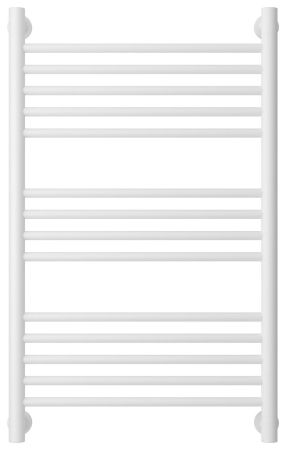 Полотенцесушитель водяной "Богема+" прямая 800х500 (Матовый Белый)
