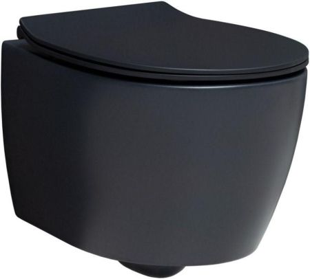 Чаша подвесного унитаза Allen Brau Fantasy 4.11004.31 черный матовый, артикул 4.11004.31