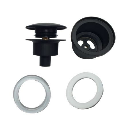 Донный клапан Haiba HB64-7, черный