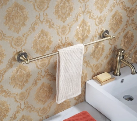 Полотенцедержатель Rose RG1017Q, бронза, артикул RG1017Q