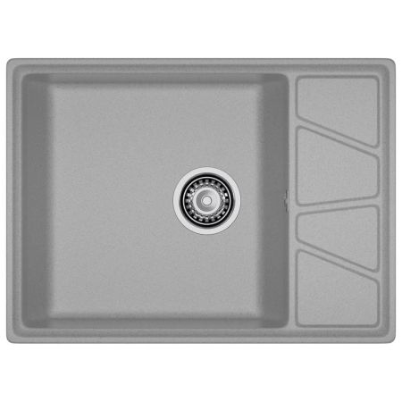 Кухонная мойка GranFest VERTEX 680L, серый, артикул V-680L серый