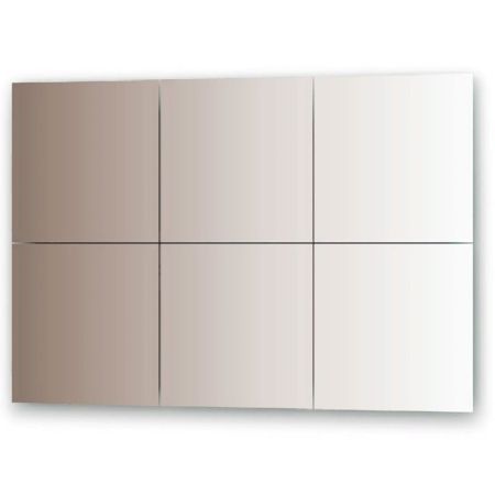 Зеркало Evoform Refractive 30х30 без подсветки