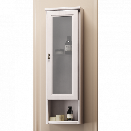 Шкаф подвесной одностворчатый Клио правый Opadiris Беленый бук, артикул 