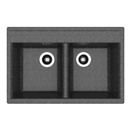 Кухонная мойка Dr. Gans АСТРА 25.060.E0780.407, черный, артикул 25.060.E0780.407