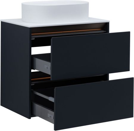 Тумба под раковину Allen Brau Activity 70 1.34011.AM антрацит матовый/олива браш, артикул 1.34011.AM