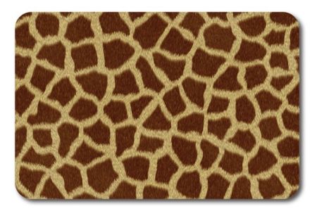 Комплект ковриков Veragio Carpet 68x45 VR.CPT-7200.08 с рисунком Giraffa