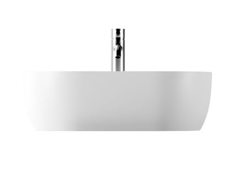 Alice Unica, накладная овальная раковина 55x36x17h см, цвет серый матовый, артикул 32120119