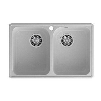 Кухонная мойка GranFest QUARZ 15, серый