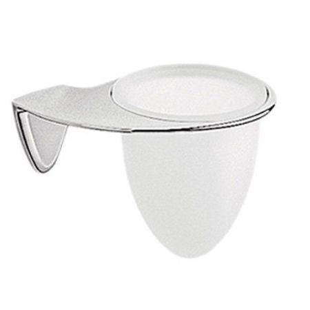 Colombo Khala Подвесной стакан, цвет: хром/матовое стекло