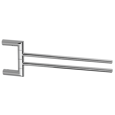 CISAL System Полотенцедержатель двойной 40 см, цвет хром, артикул SY09021021