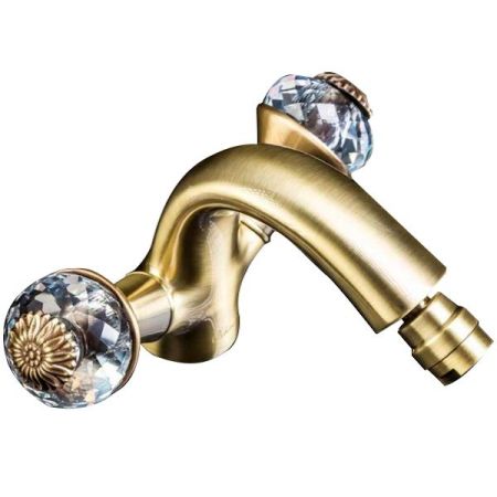 Смеситель для биде FLORA, бронза_Комплект, артикул 316-FL