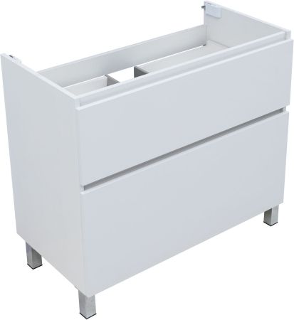 Тумба под раковину Aquanet Вега 90 напольная, белый глянец