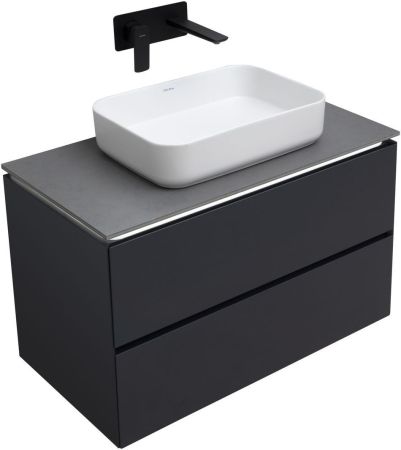 Тумба под раковину Allen Brau Infinity 85 1.21001.AM антрацит матовый, артикул 1.21001.AM