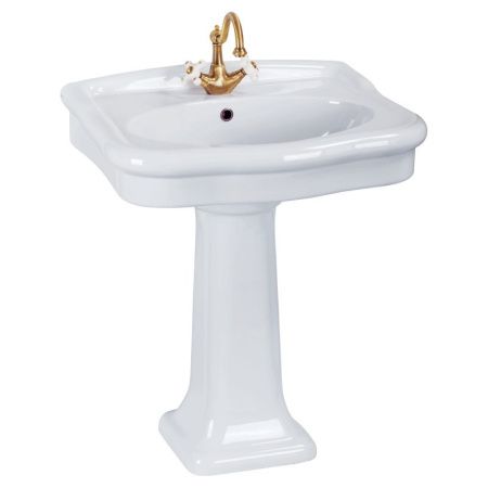 AUGUSTA Раковина тюльпана 72x59 см., керамика белая