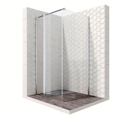 Душевой уголок Ambassador Nord 13011105-ST13, квадратный, линейный трап, 90х90, артикул 13011105-ST13