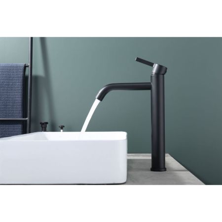 Смеситель для раковины Splenka S221.15.06, черный