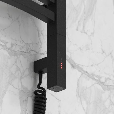 Полотенцесушитель электрический АРКУС 3.0 1000х600 МЭМ правый (Тёмный титан муар)