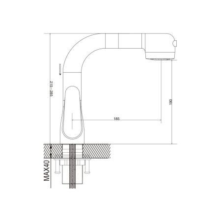 Смеситель для раковины многофункциональный Raffine F291C, белый
