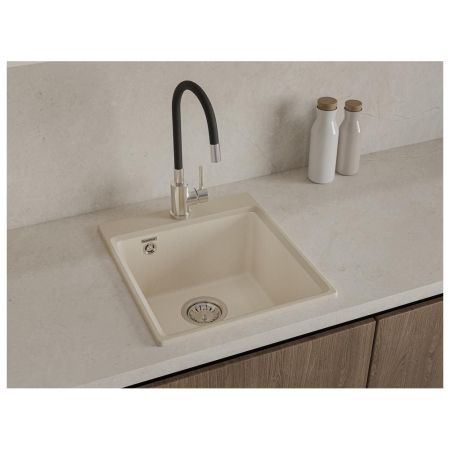 Кухонная мойка GranFest GF-LV-420, кашемир, артикул GF-LV-420 кашемир