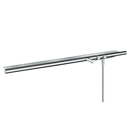 AX Showers Настенный термостат для ванны, с полкой 1113х70мм, 2 потреб., цвет: хром, артикул 45421000