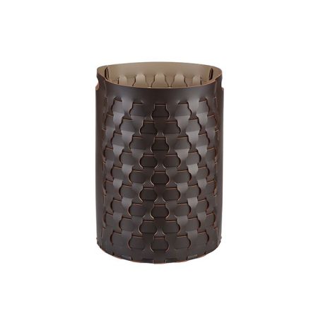 Colombo Adj Круглая корзина Dubai, D40H57 см, цвет: шоколад/капучино, артикул BADJ2057-0604