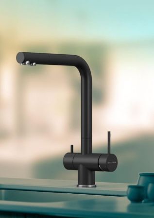 Смеситель для кухни Paulmark Skalen Sk213020-401 Антрацит, артикул Sk213020-401