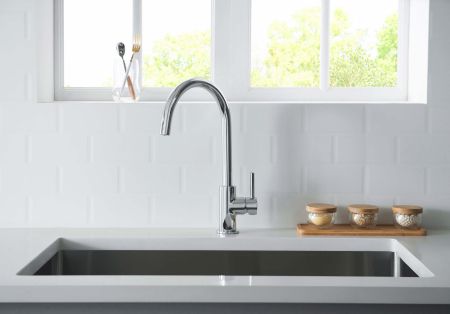 Смеситель для кухни AQUATEK AQ1382CR ЕВРОПА, артикул AQ1382CR