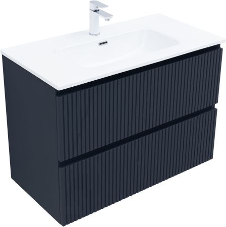 Тумба под раковину Aquanet Джейн (Flat) 90 маренго, артикул 00335430