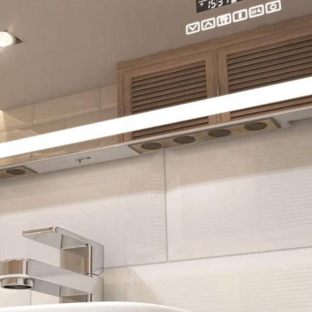 Зеркало VIGO Geometry Media voice 800, артикул 048