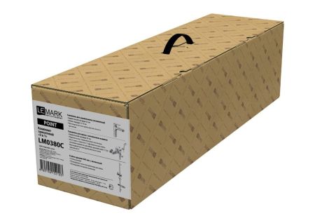 Комплект смесителей Lemark "3 в 1" Point (LM0380C), артикул LM0380C