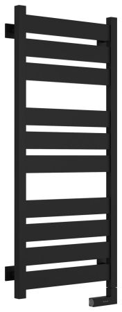 Полотенцесушитель электрический "ЦЕНТУРИОН 2.0" 1000х400 / МЭМ правый (Матовый ЧЁРНЫЙ), артикул 31-5603-1040