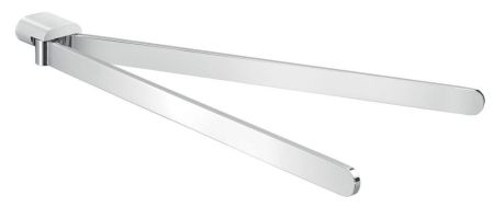 Gedy Azzorre, полотенцедержатель двойной поворотный, цвет хром, артикул A123(13)